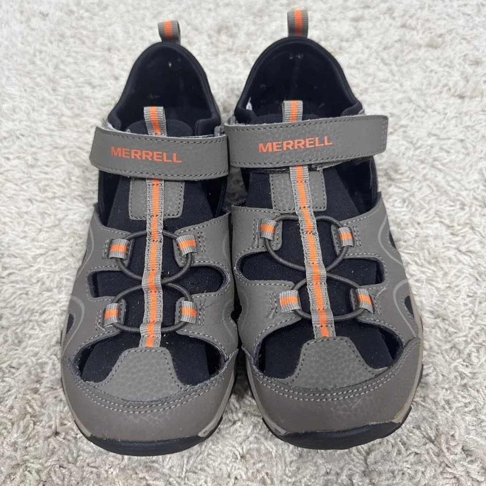 Merrell Hydro Teton Outdoor Hiking Rugged Performance Water Shoe Boys 5M Camping